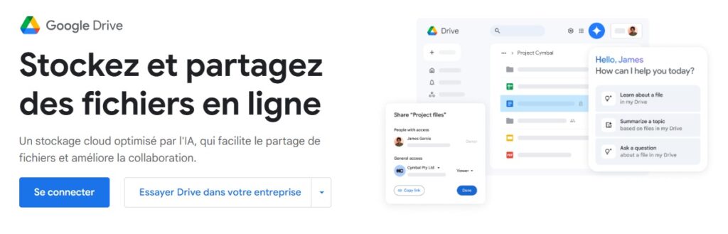 Google Drive disponible dans Darwin